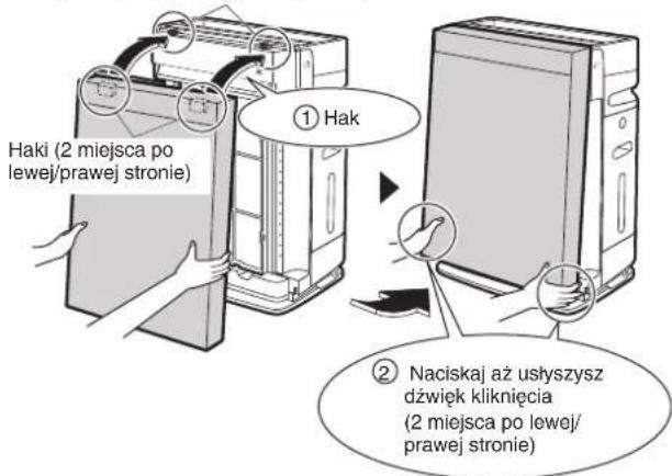 DAIKIN MCK70YV - Załóż panel przedni. - 1