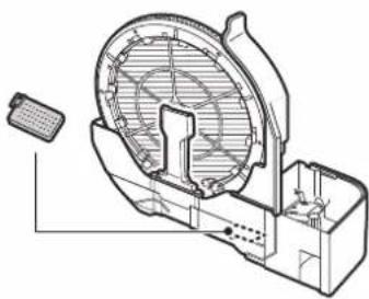 DAIKIN MCK70YV - Pyt.: Czy trzeba wymieniać wkład filtrujący z jonami przymocowany do tacki nawilżacza? - 1