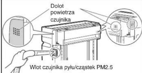 DAIKIN MCK70YV - Wlot czujnika powietrza obiektyw czujnika pyłu/cząstek PM2.5 - 1