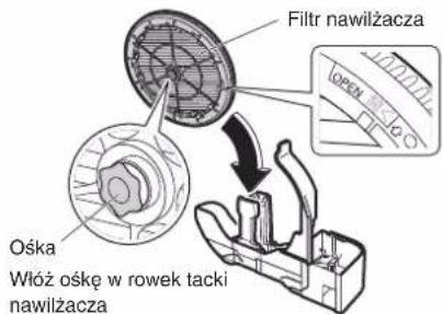 DAIKIN MCK70YV - Wkładanie tacki nawilżacza i modułu filtra nawilżacza - 1