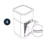 VESTFROST VP-A1S70WH - Konserwacja i wymiana filtra - 4