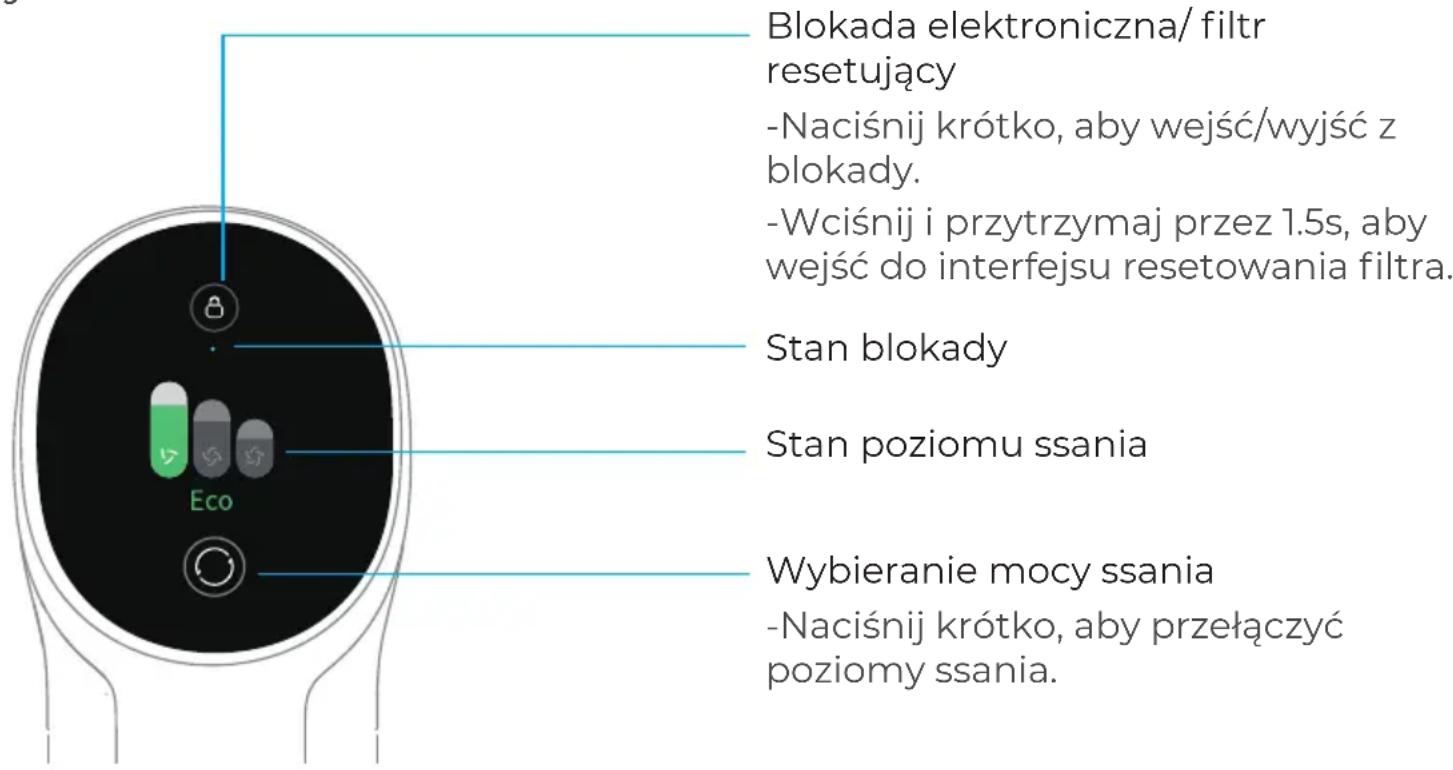 DREAME T21 - Wyświetlacz - 1
