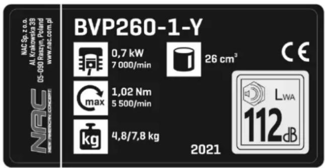 NAC BVP260-1-Y - PAMIĘTAJ - 1