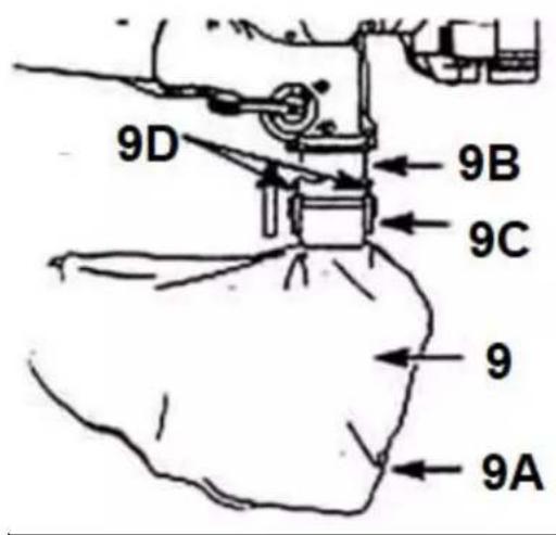Handy Prime SPD30A - Montaż i demontaż worka zbierającego - 2