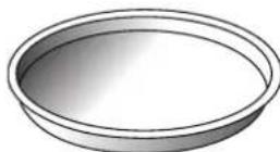 HOTPOINT MP 776 BMI HA - TALERZ CRISP - 1