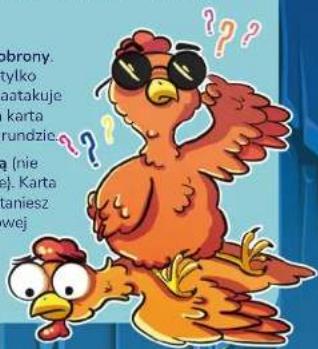 obrony. tylko atakuje karta rundzie... ?? q (nie ). Karta caniesz wej
