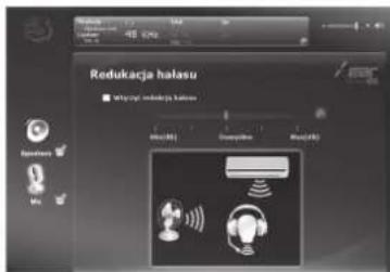 Redukacja halasu ■ Wytuzyjimudukja halasu Audio (A) Audio (B) Music (A)