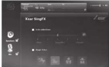 Xear SingFX ■ Active embroidery ■ High Pulse