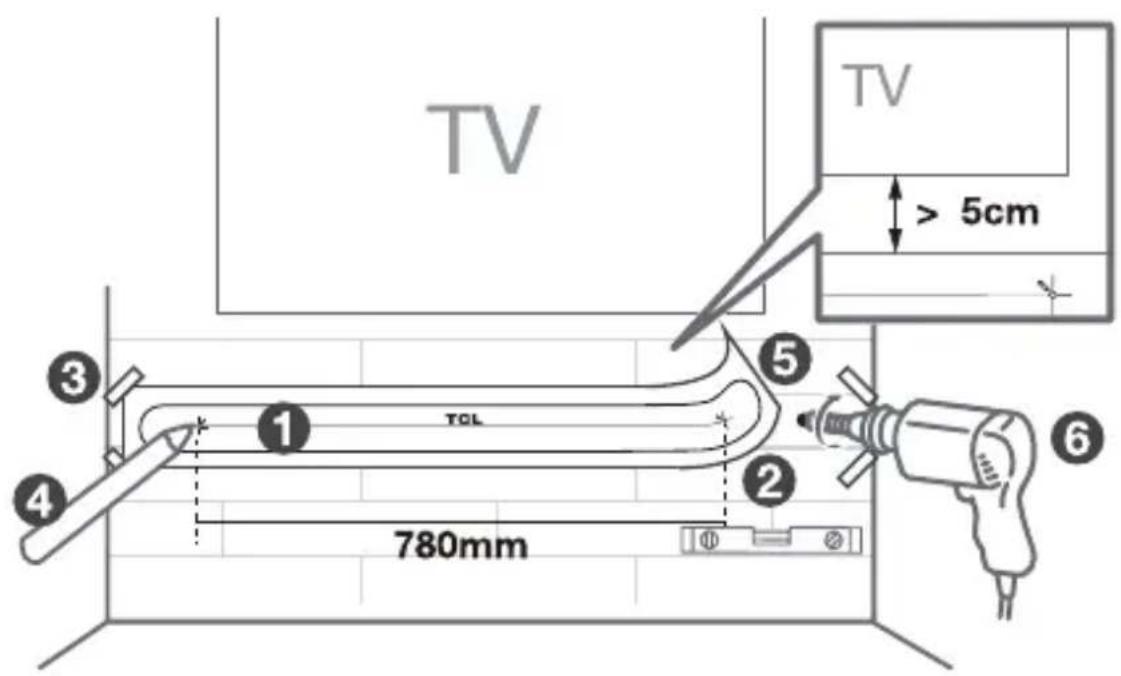 TCL 8211 - Zamontuj swój Sound Bar na ścianie - 2