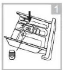 AMICA AWD2S8614CKiSVD - Czyszczenie szuflady detergentów - 1