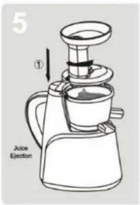 5 ① Juice Ejection