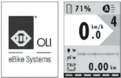 OLI eBike Systems 71% A 0 km/h 4 w w TRIP tund 0.00 km