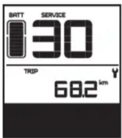 BATT SERVICE 30 TRIP 68.2 km