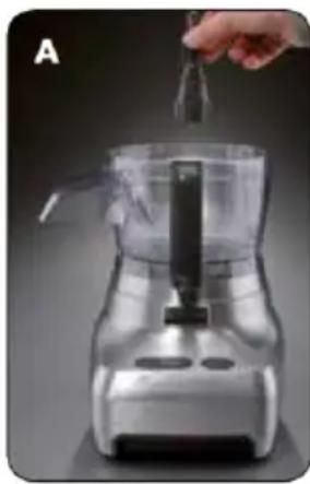 Gastroback Design Food Processor Advanced 40965 - KORZYSTANIE Z MISY Z PODAJNIKIEM - 1