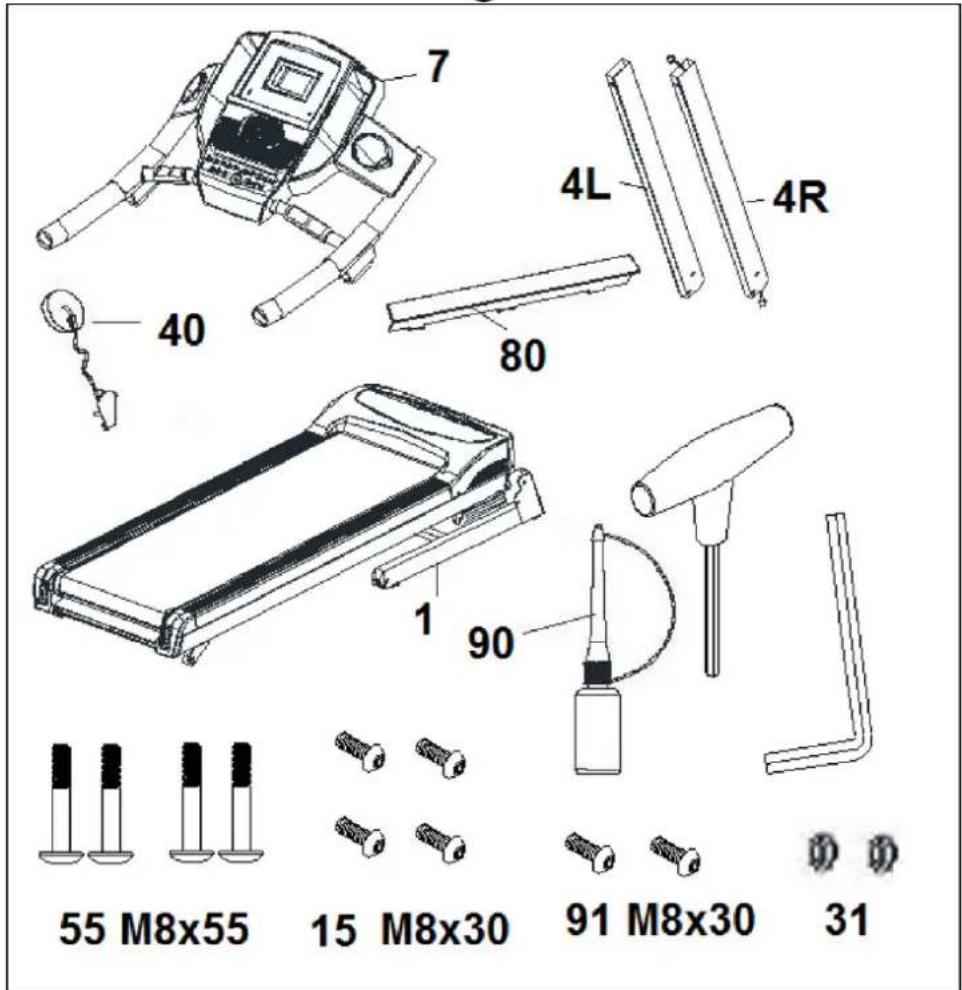 7 4L 4R 40 80 1 90 55 M8x55 15 M8x30 91 M8x30 31