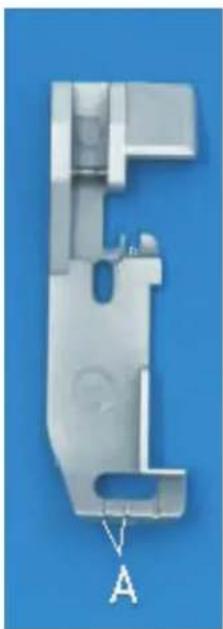 Łucznik Overlock 720D4 - Wymiana stopki - 1