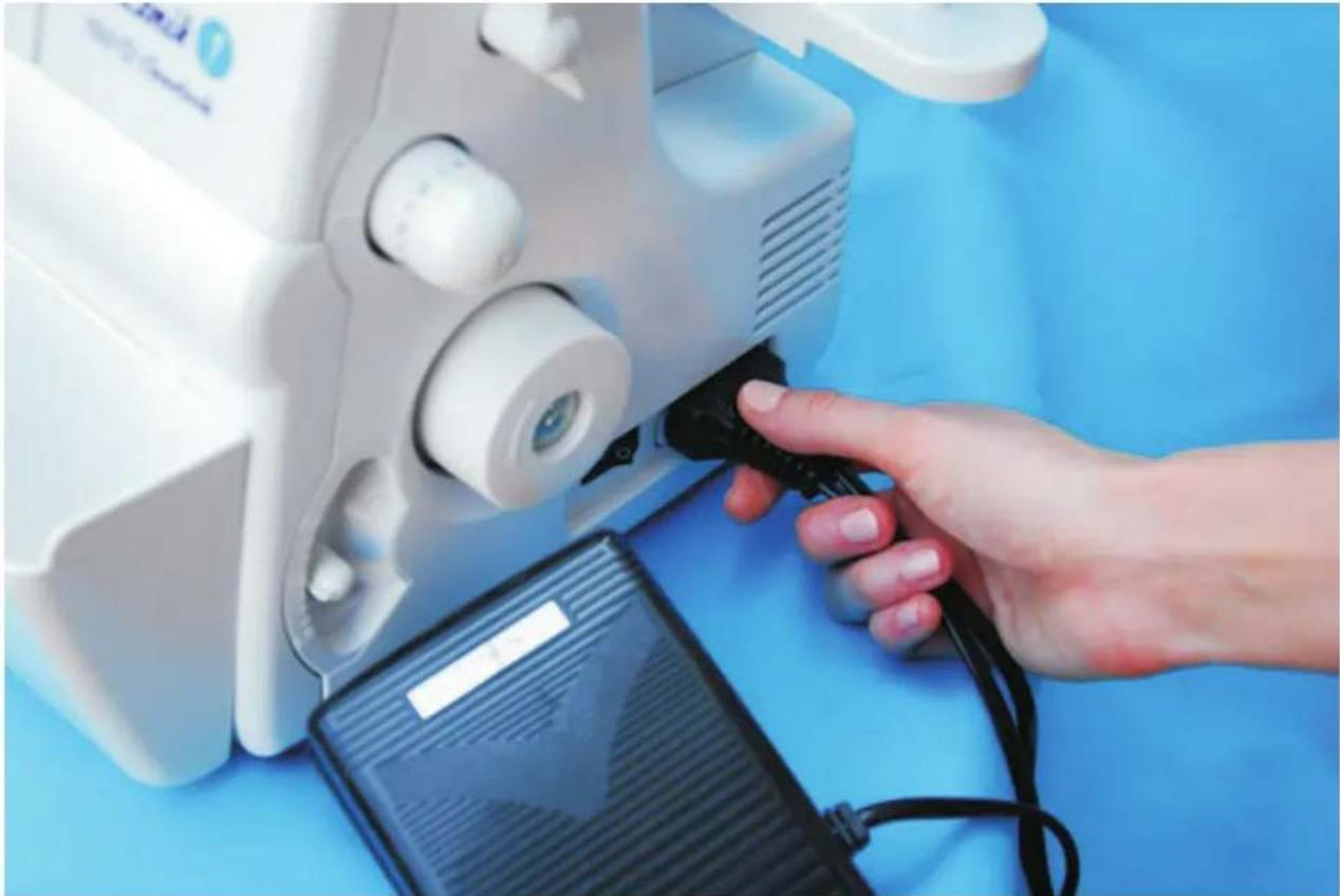 Łucznik Overlock 720D4 - - podłączenie rozrusznika: - 1
