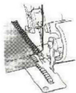 Łucznik Overlock 720D4 - Zewnętrzny róg: - 2