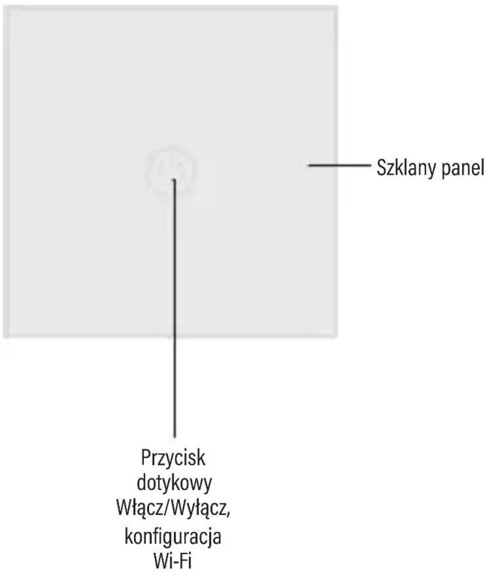 Szklany panel Przycisk dotykowy Włącz/Wyłącz, konfiguracja Wi-Fi