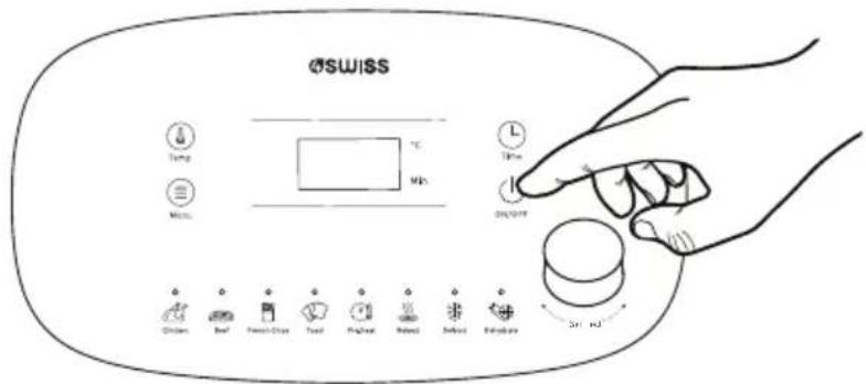 ∅SWISS Temp °C Min L 100% MCCC ON/OFF Chicken Beef French-Order Tool Pig/Heat Reheat Snack Extricate 30° HCT