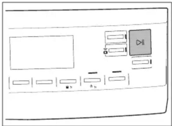 AEG TR939M4CP - Uruchamianie programu - 1