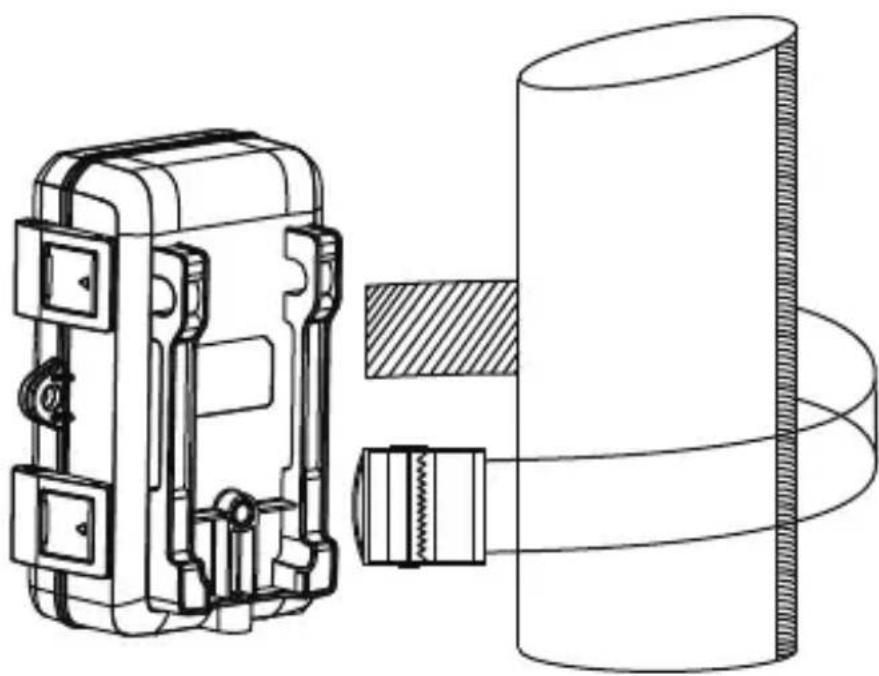 SJCAM M50 - Przykład montażu kamery - 1