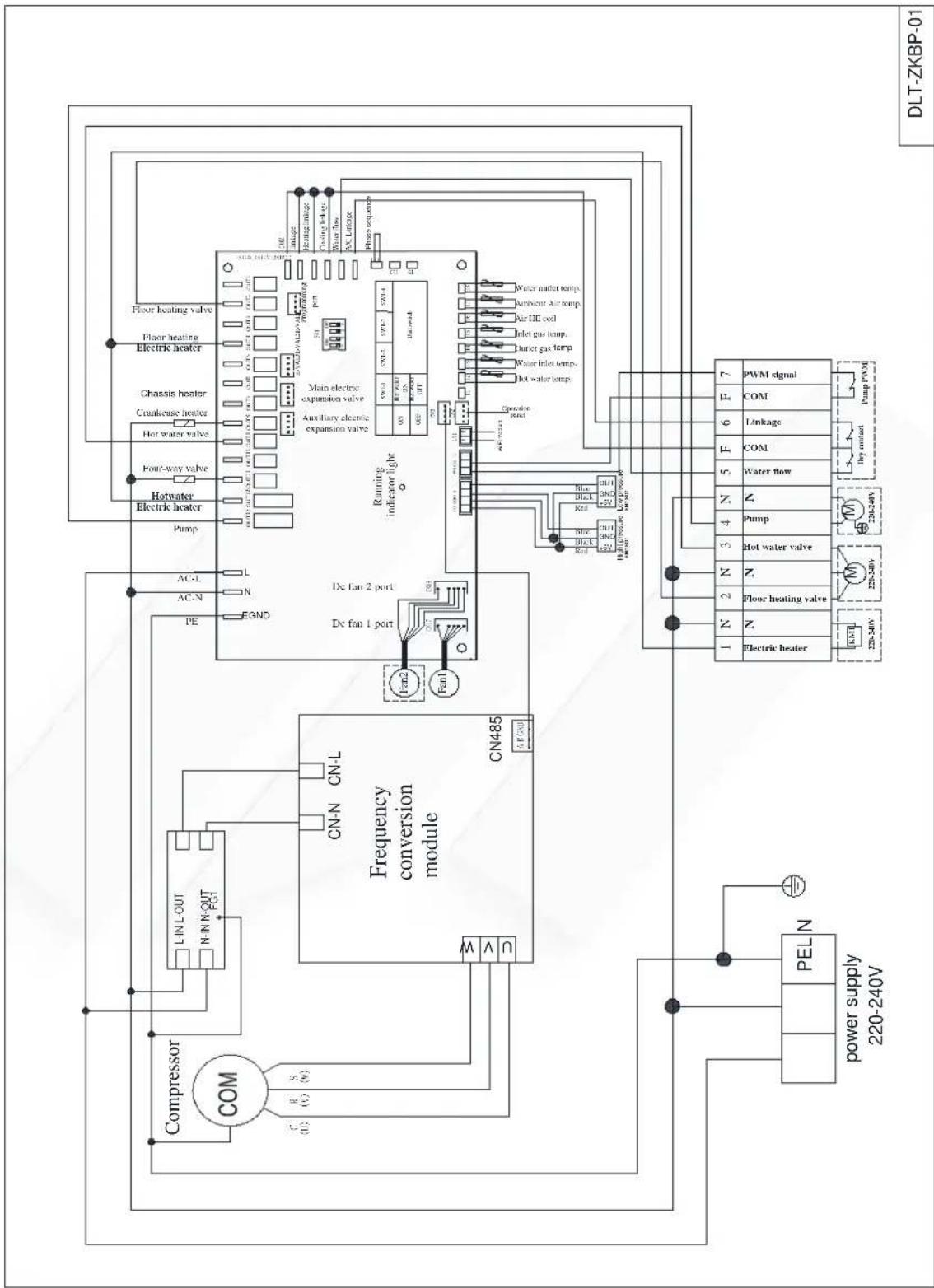 BLAUPUNKT BLP10P3V2MR32 - SCHEMAT OPRZEWODOWANIA - 1