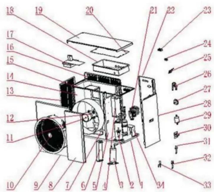 BLAUPUNKT BLP23P3V1MR32 - WYMIARY JEDNOSTEK (MM): - 3