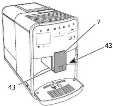 MELITTA Barista T Smart F84/0-100 - Adaptacja podłączenia przewodu mleka (odpowiednio do modelu) - 1