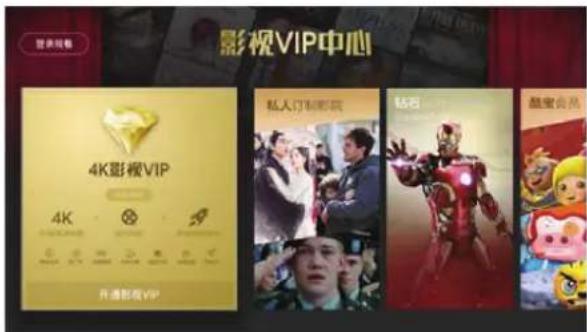 影视VIP中心 4K影视VIP 4K 私人付制影院 钻石 融宝会员 开通影视VIP