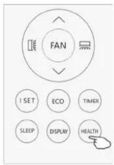 TCL TAC-09CPB/MZB - Funkcja HEALTH – opcja, wybrane modele - 1