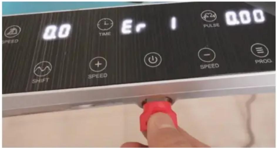 SPEED Q0 TIME Er 1 PULSE Q00 SHIFT + SPEED - SPEED PROG.