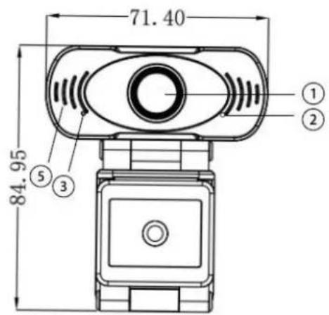 IMILAB CMSXJ22A - Podręcznik użytkowania kamery internetowej XIAOMI IMILAB FULL HD 1080P WEBCAM CMSXJ22A - 2