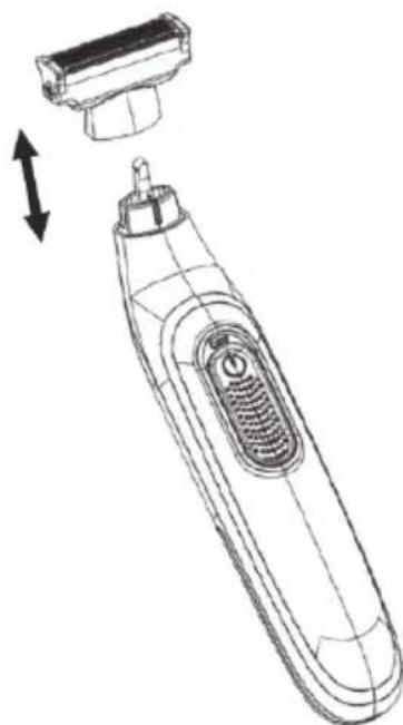 Liberex QS-801 - Zakładanie i konserwacja ostrza - 1
