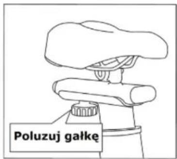 Poluzuj gałkę