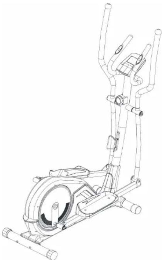 Merach MR-526 - Krok 10. Montaż komputera pomiarowego. - 2