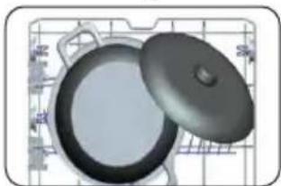 Finlux FD-A1BF45B100DS - Alternatywne sposoby załadowania koszy - 1