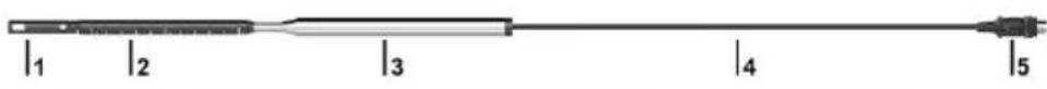 Testo Sonda Lux - Budowa - 1