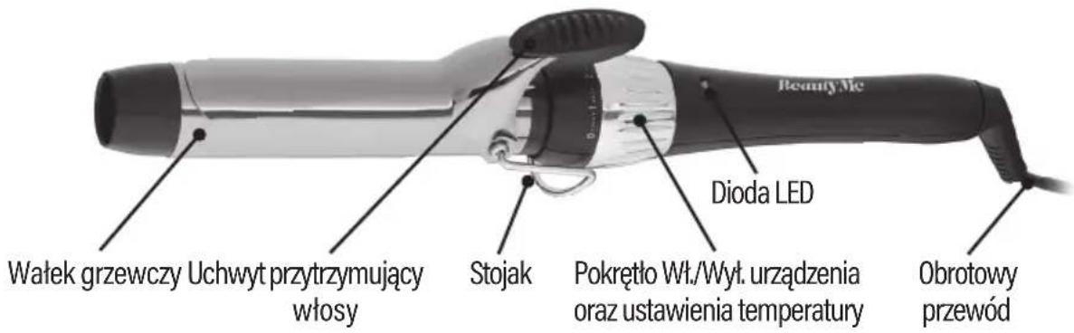 Götze & Jensen BeautyMe HC601 - OPIS URZAdZENIA - 1