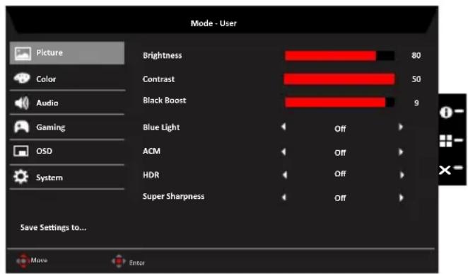 ACER Nitro XV272X - Picture (Obraz) - 1