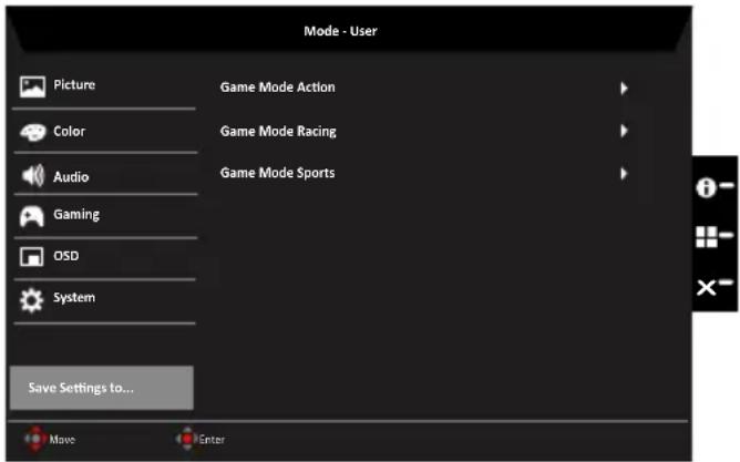 ACER Nitro XV272X - System - 3