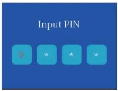 4Garden AR900 - Wpisywanie kodu PIN - 1
