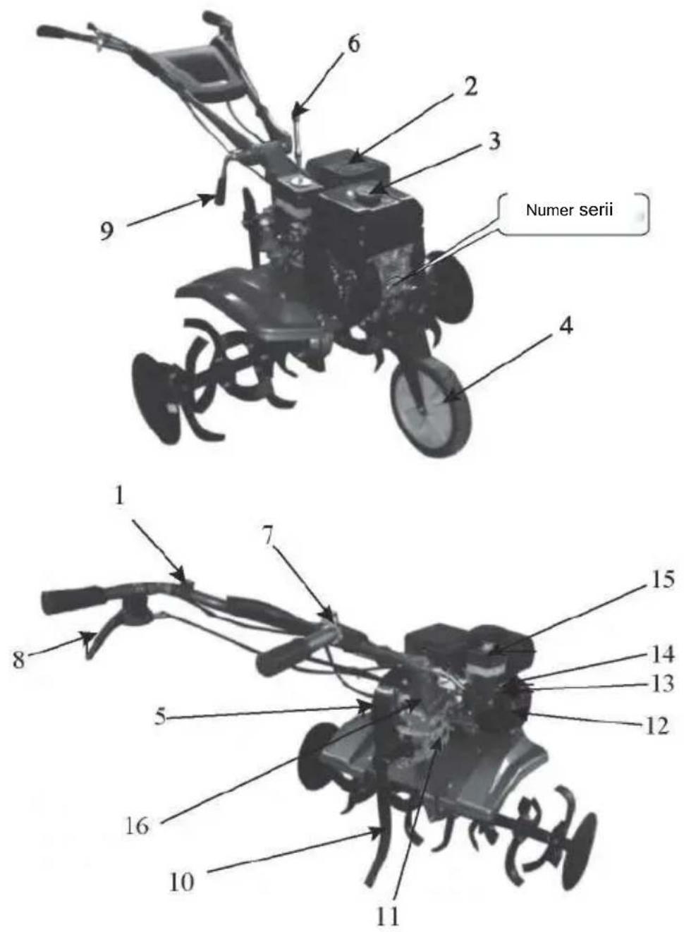 Rato RG3.6-75 - BUDOWA GLEBOGRYZARKI - 1