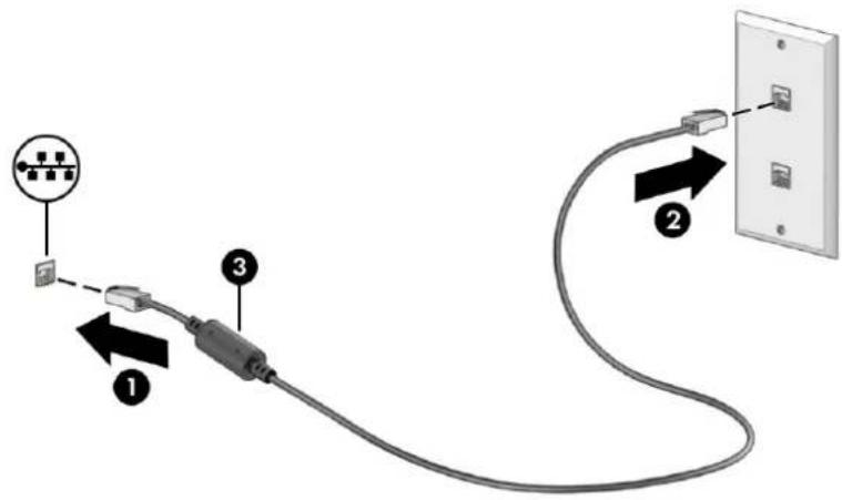 HP 17-CP1003nw - Łączenie z siecią przewodową — LAN (tylko wybrane produkty) - 2