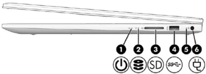 HP 17-CP1003nw - Prawa strona - 1