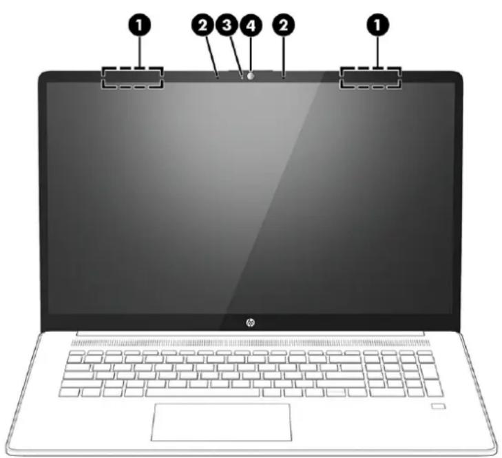 HP 17-CP1003nw - Tryb niskiego poziomu światła niebieskiego (tylko wybrane produkty) - 1