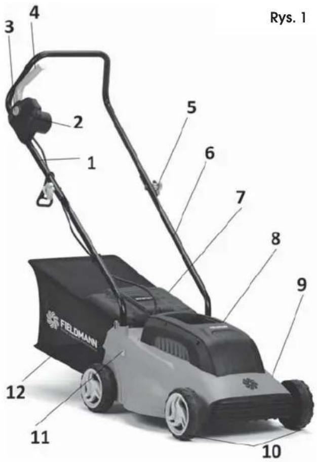 Fieldmann FZR 2011-E - OPIS (RYS. 1) - 1