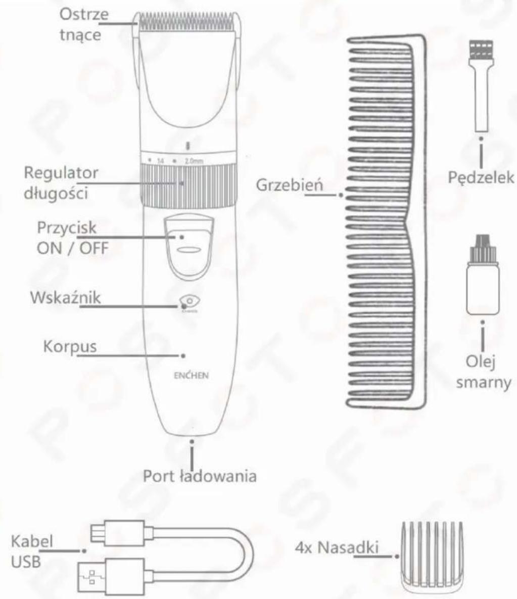 Enchen Sharp-X - ENCHEN Maszynka do strzyżenia włosów - 1