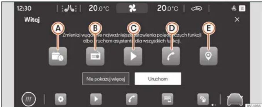 12:30 Writaj A B C D E Zmieniaj wągoń nie najważniejsza powstawienia pojedanczych funkcji albo uruchom asystentu dla wszystkich funkcji. Nie pokazuj więcej Uruchom