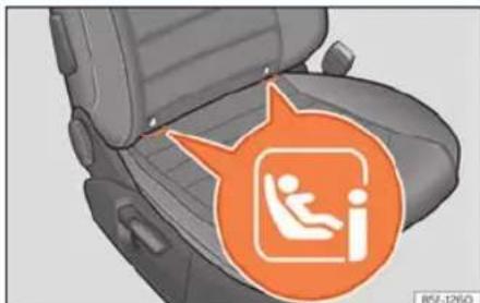 SEAT Leon ST (2021) - Montaż fotelika dziejącego za pomocą systemu ISOFIX / i-Size oraz Top Tether - 2